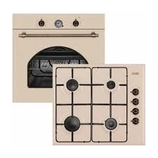 Retro beépített sütő és főzőlap szettek