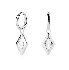 PDPAOLA ezüst fülbevalók