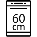 Teljesen beépíthető mosogatógépek 60 cm