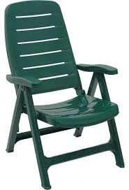 Állítható műanyag kerti székek és fotelek