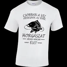 Horgász pólók