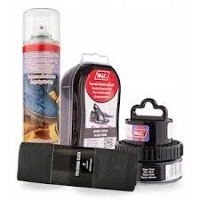 Cipő- és ruhatisztítás kellékei