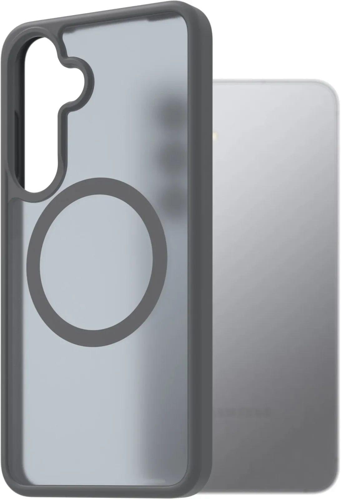 AlzaGuard Matte Case Compatible with Magsafe Samsung Galaxy S25+ szürke tok