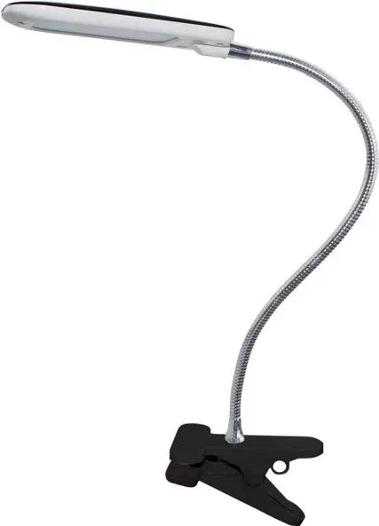 ACA Lighting BAZ LED asztali lámpa kapcsolóval 5W/230V/4000K/340Lm/120°/IP20, fekete