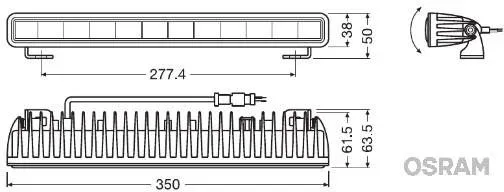 OSRAM LEDDL106-SP LED fényszóró