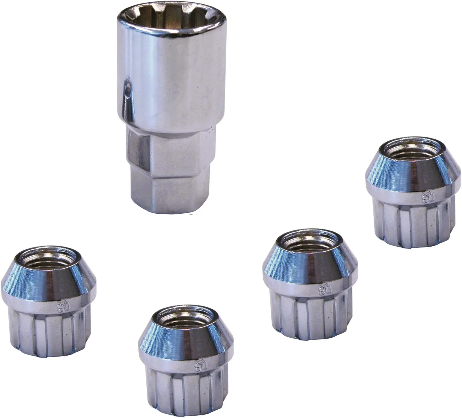 Carpoint Lopásgátló kerékcsavarok M12x1,25mm Conical