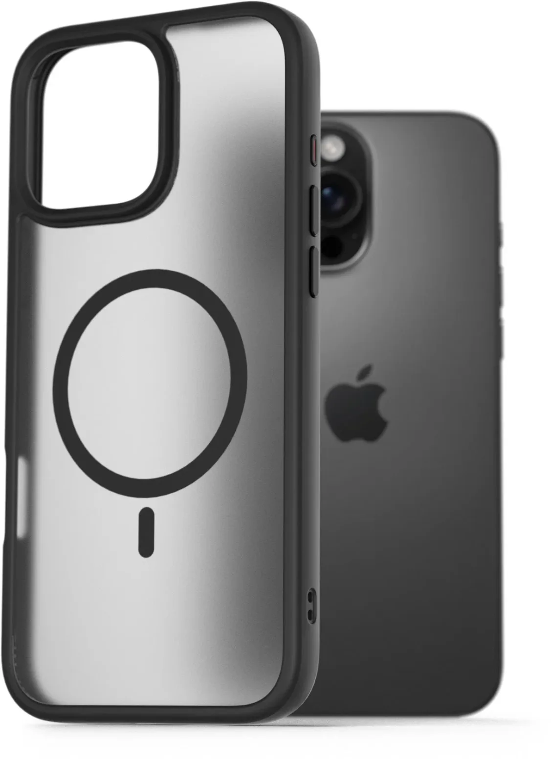 AlzaGuard Matte Case iPhone 16 Pro Max Magsafe fekete tok
