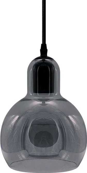 ACA DECOR Bloom függőlámpa, max 40 W/E27/230 V/IP20, fekete