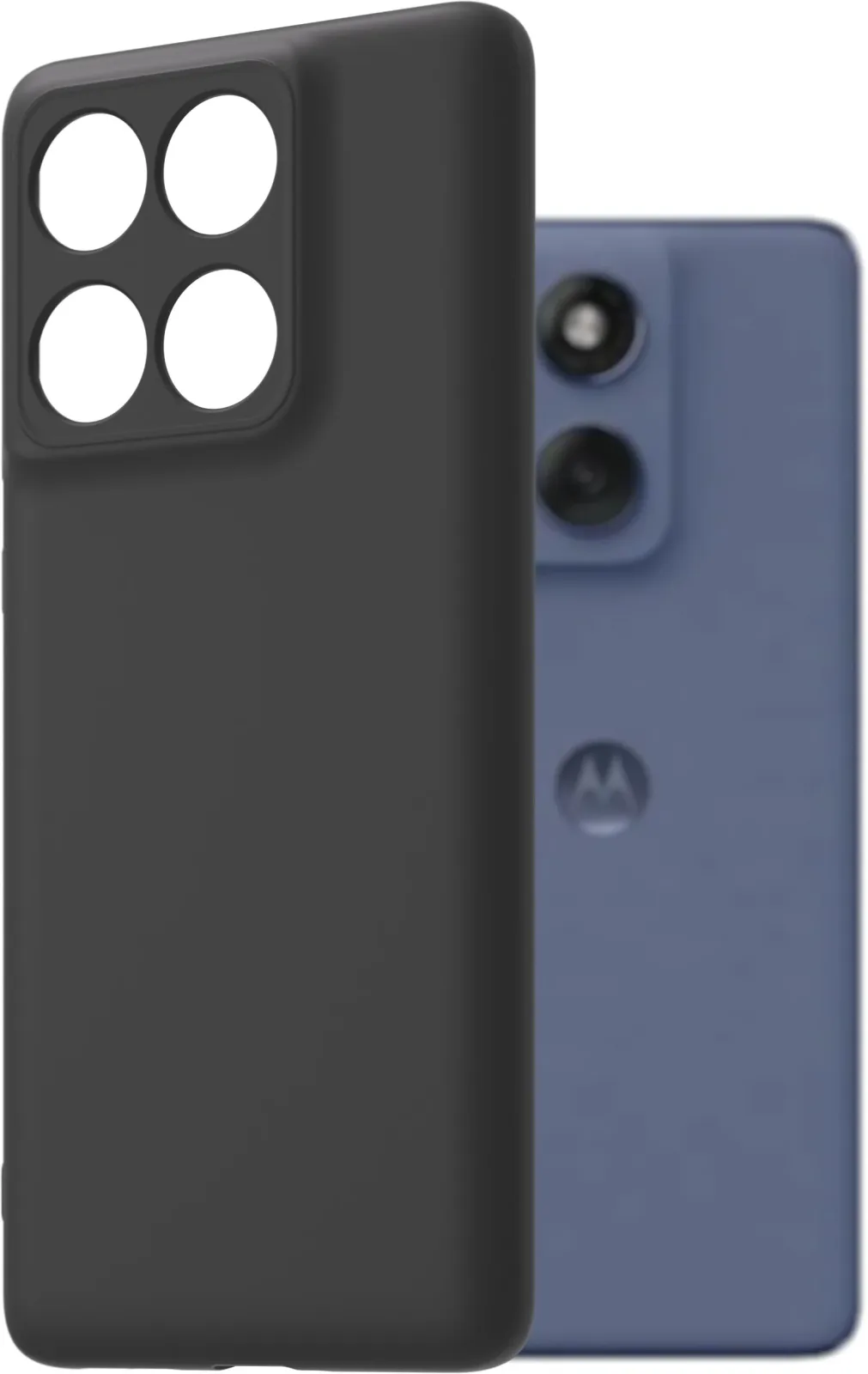 AlzaGuard Matte TPU Motorola EDGE 60 Fusion fekete tok