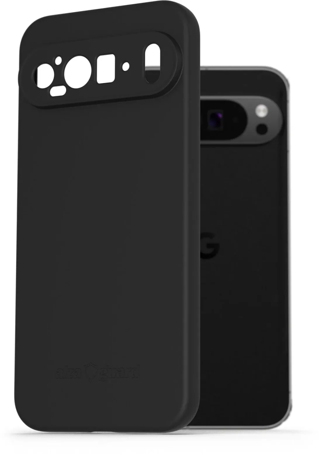AlzaGuard Matte Google Pixel 9 Pro XL fekete TPU tok