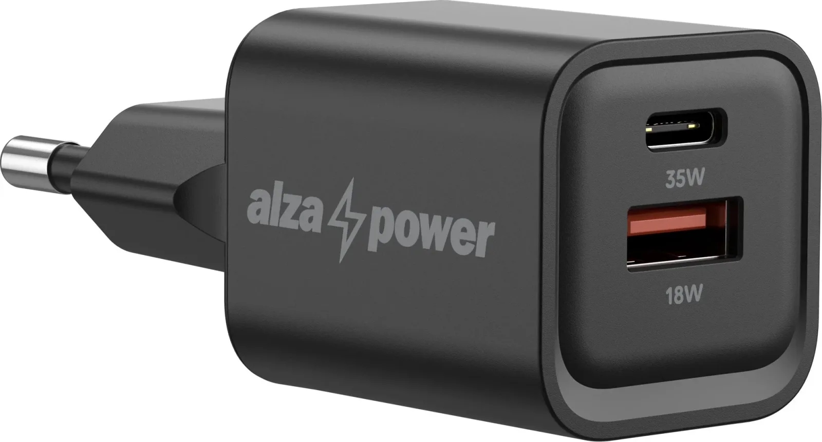 AlzaPower G400CA Fast Charge 35W - fekete