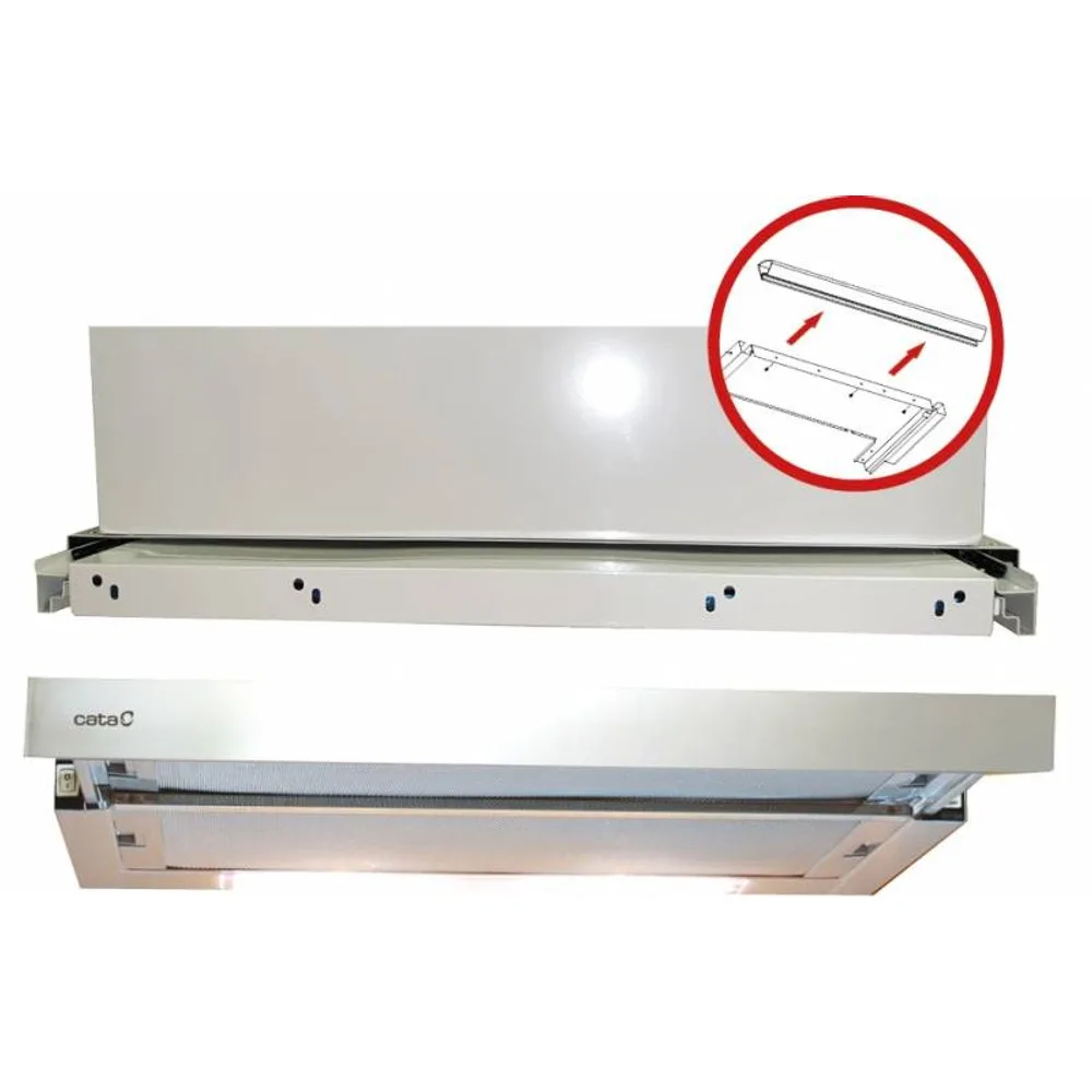 Cata Páraelszívó TF-2003/60 LED duralum Inox