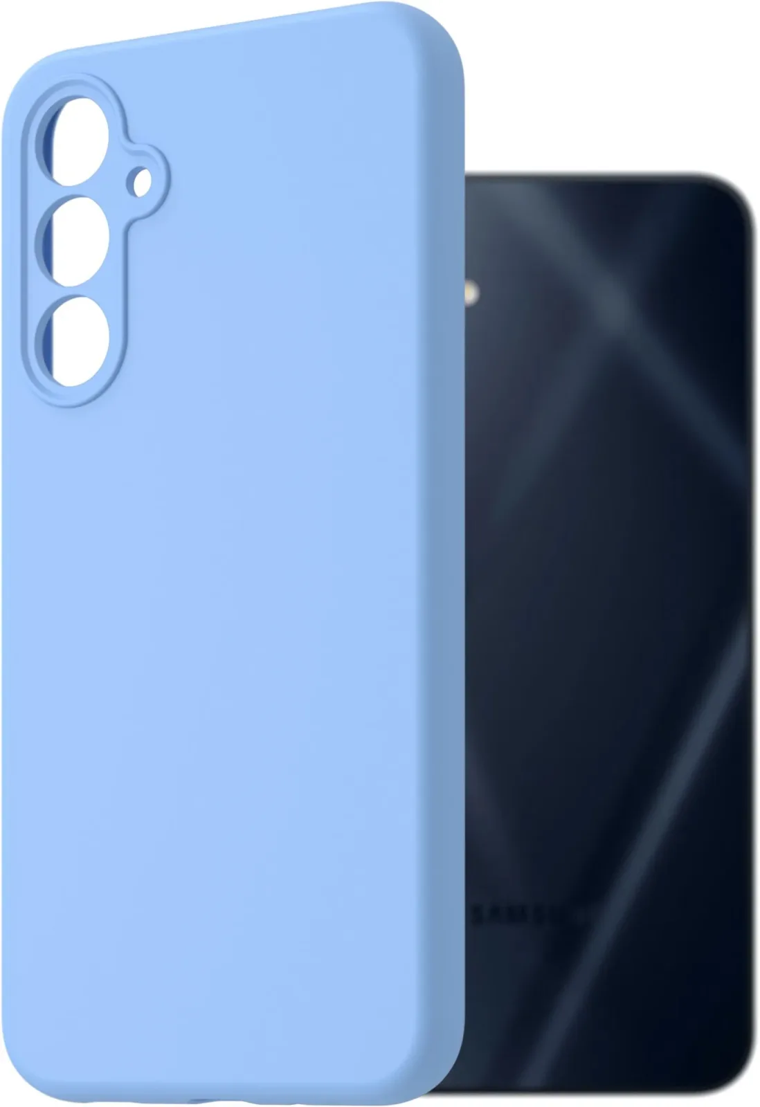 AlzaGuard Premium Silicone Case Samsung Galaxy A16 világoskék tok