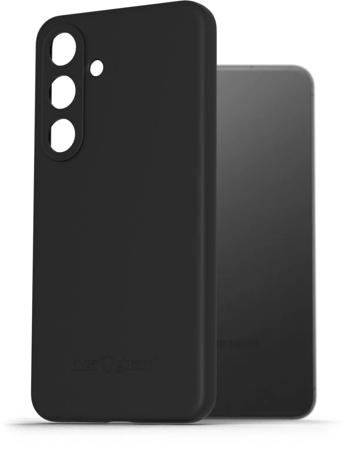 AlzaGuard Matte Samsung Galaxy S24 fekete TPU tok