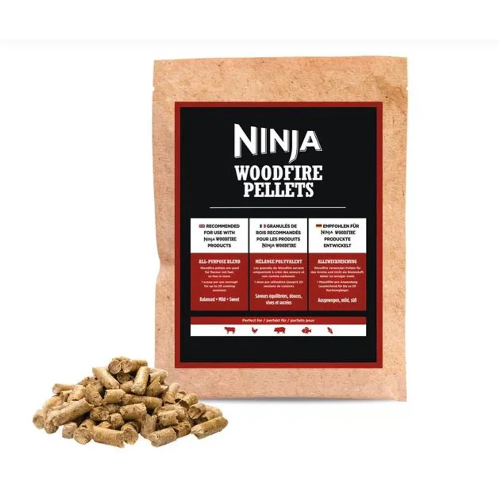 Ninja Woodfire Pellet; cseresznye, juhar és tölgy keverék; 900g (20 sütéshez)