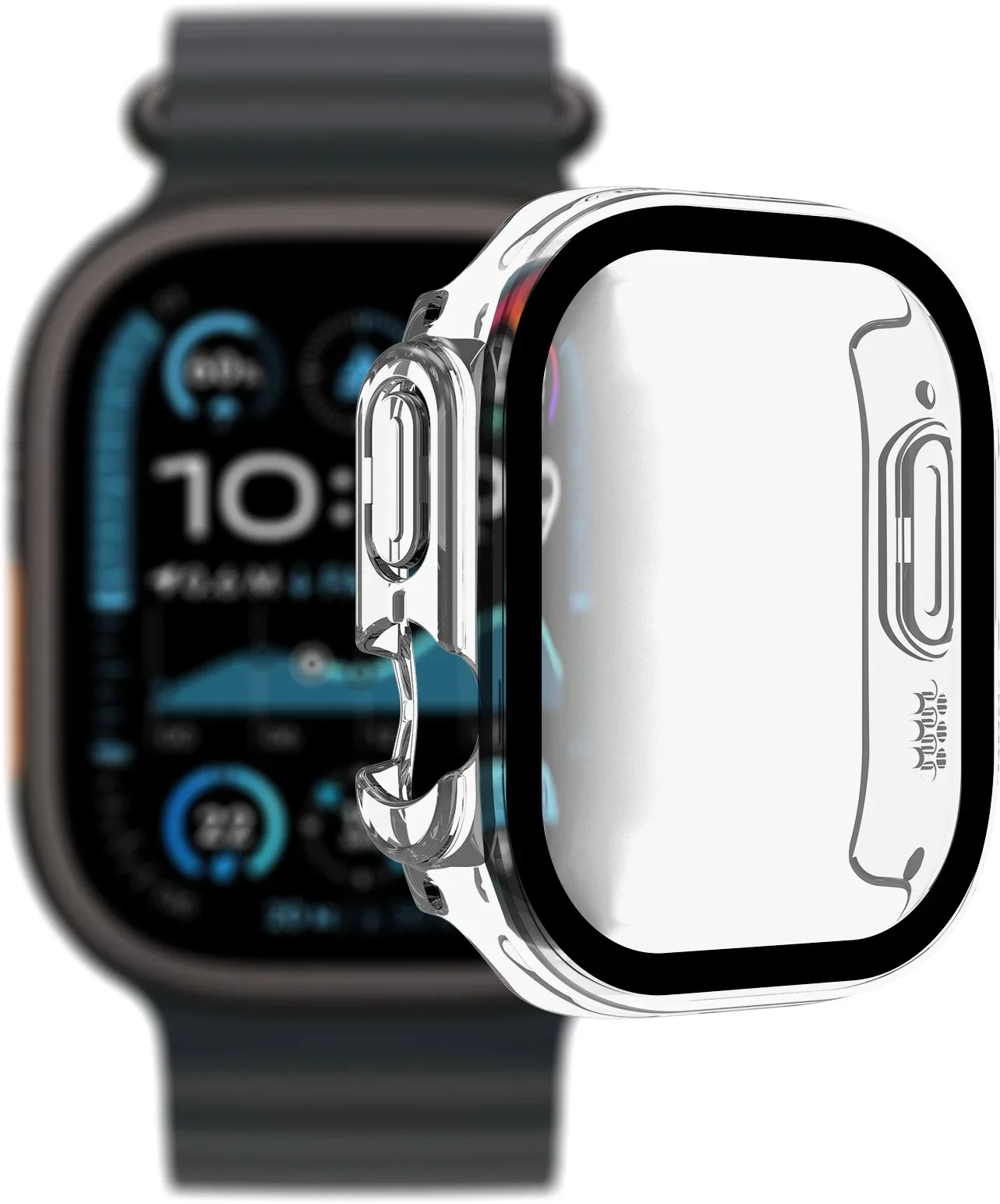 AlzaGuard Elite Hero Apple Watch 49 mm tok - átlátszó