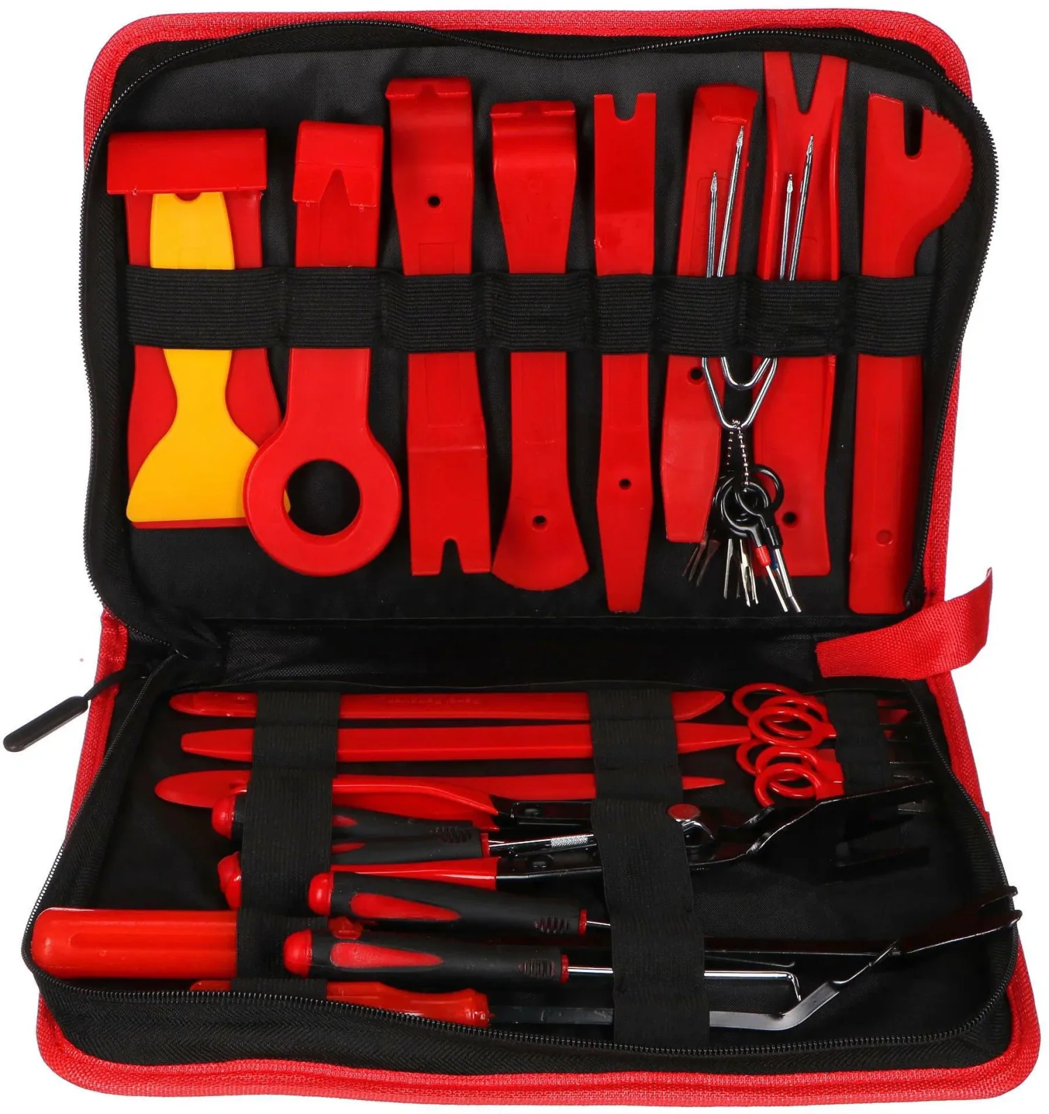 SIXTOL Mechanic Trim Set Multifunkciós kárpit- és beltér eltávolító készlet, 38 db
