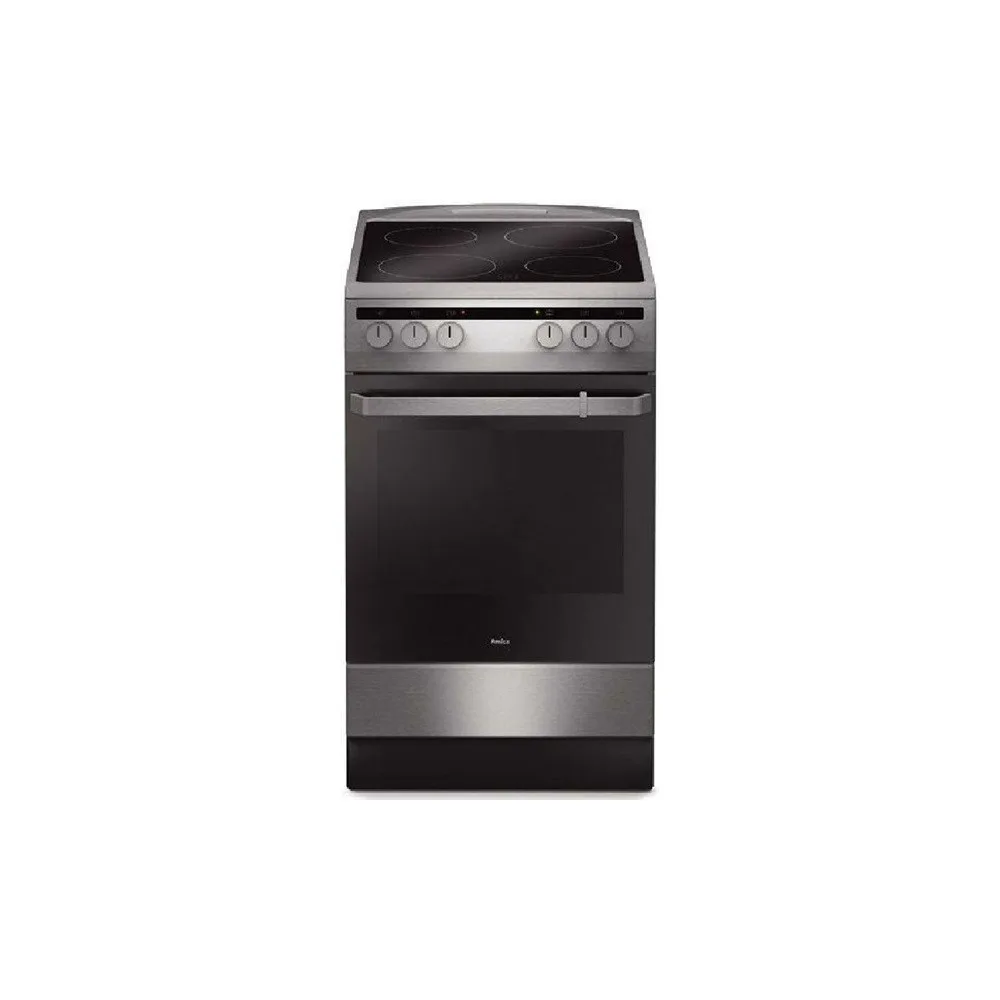 Amica 55352 ( 58CE2.30H(Xv)) inox kerámialapos tűzhely