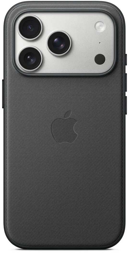 Apple MagSafe-rögzítésű iPhone 17 Pro TechWoven-szövettok Fekete