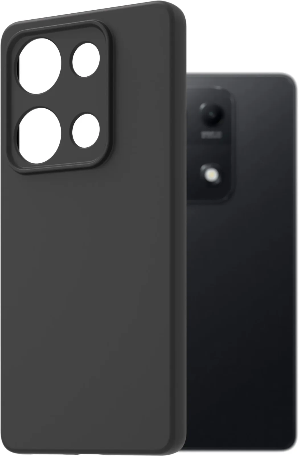 AlzaGuard Matte TPU Xiaomi Redmi Note 14S fekete tok
