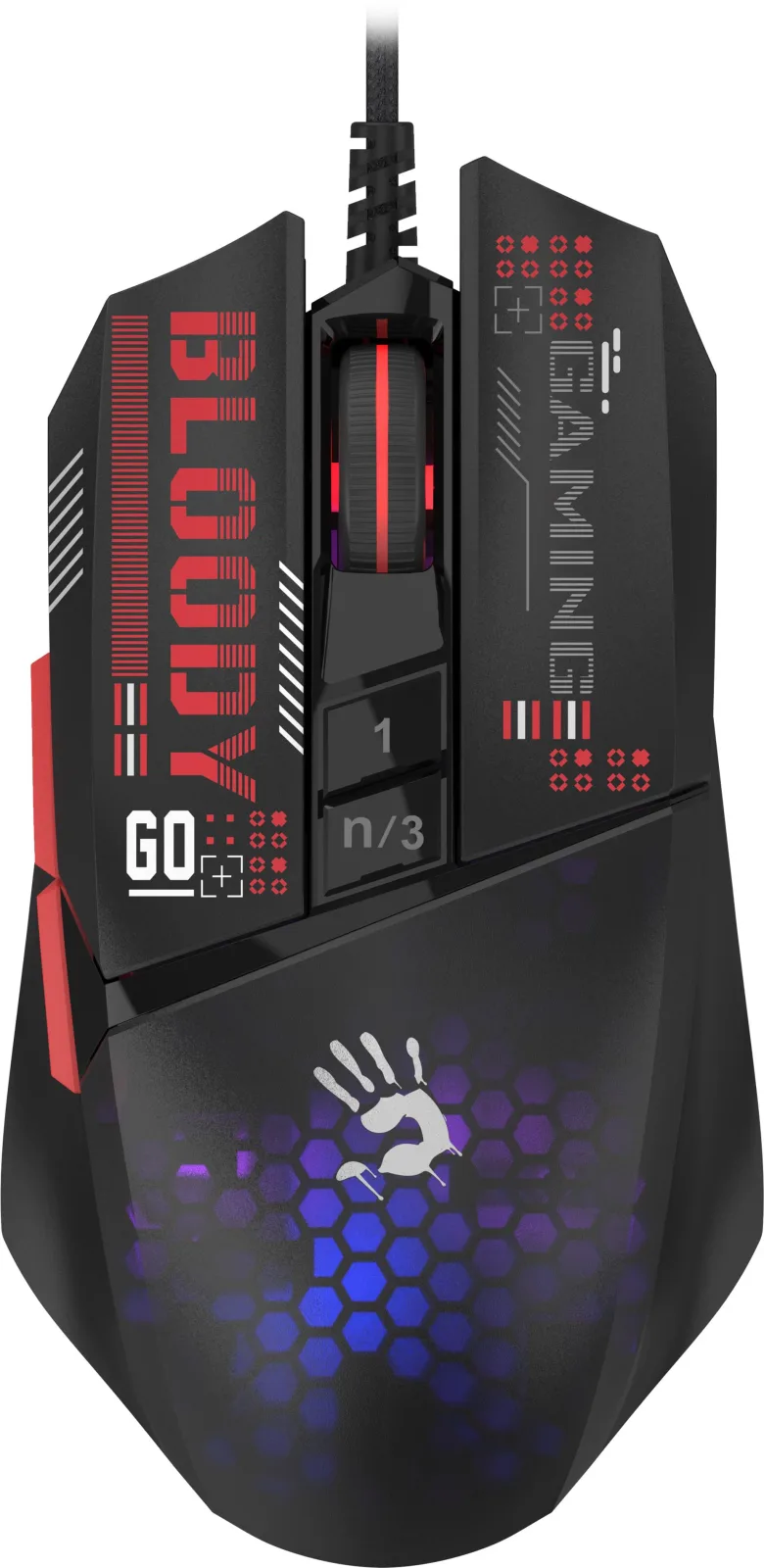 A4tech Bloody W60 Max Mini, fekete