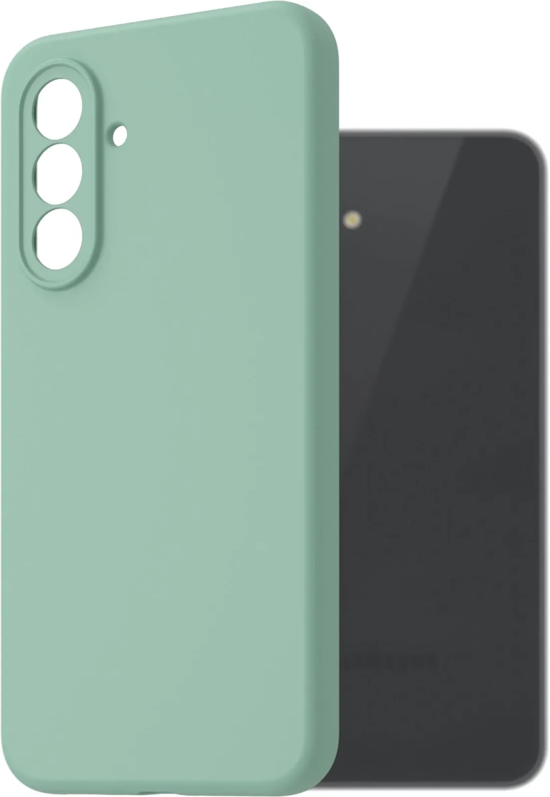 AlzaGuard Premium Silicone Case Samsung Galaxy A36 világoszöld tok
