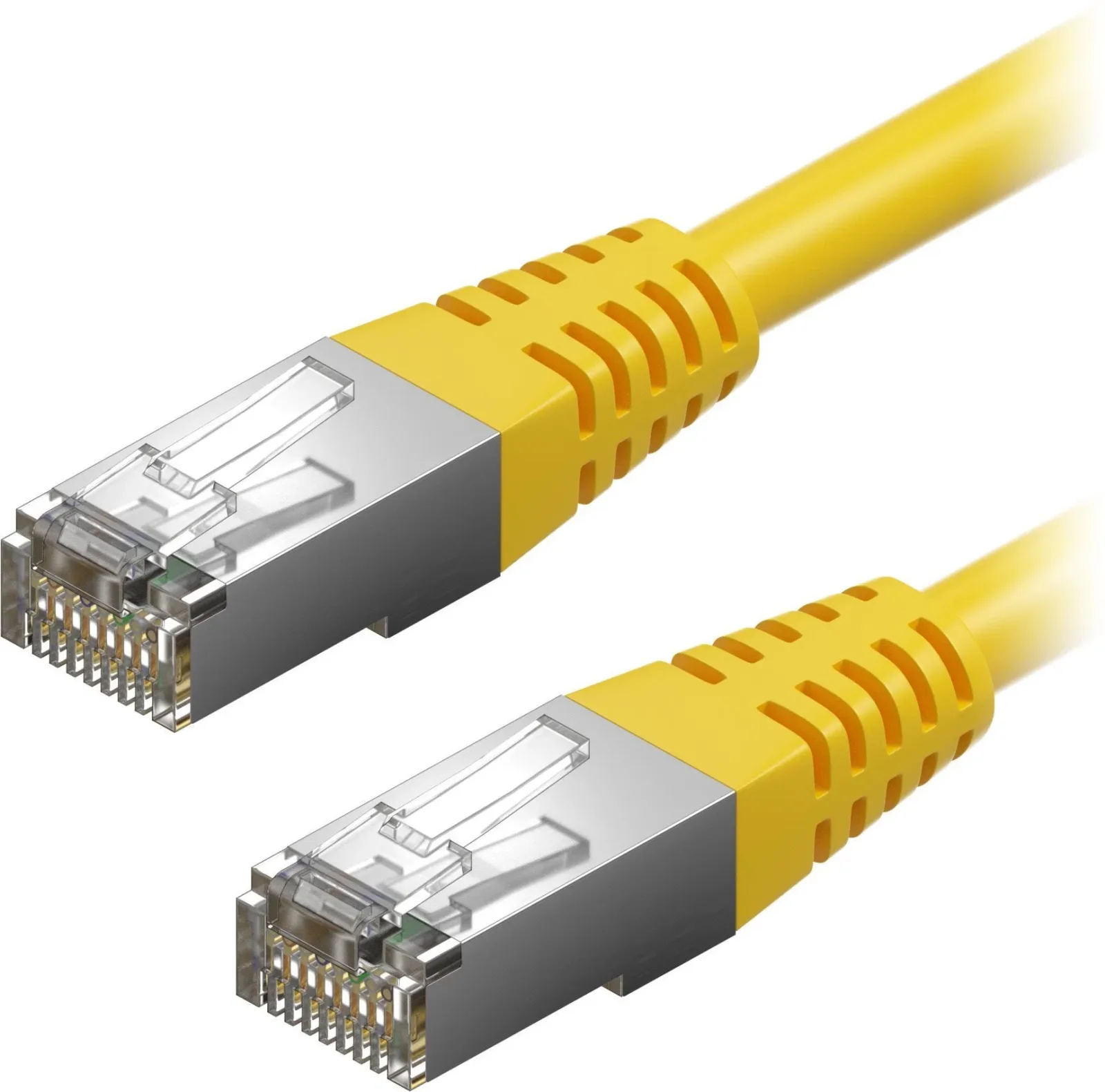 AlzaPower Patch CAT5E FTP 1m, sárga