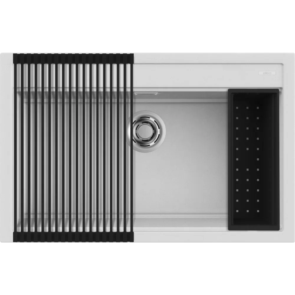 ELLECI - Mosogatótálca Best 130 Workstation Szett G68 bianco