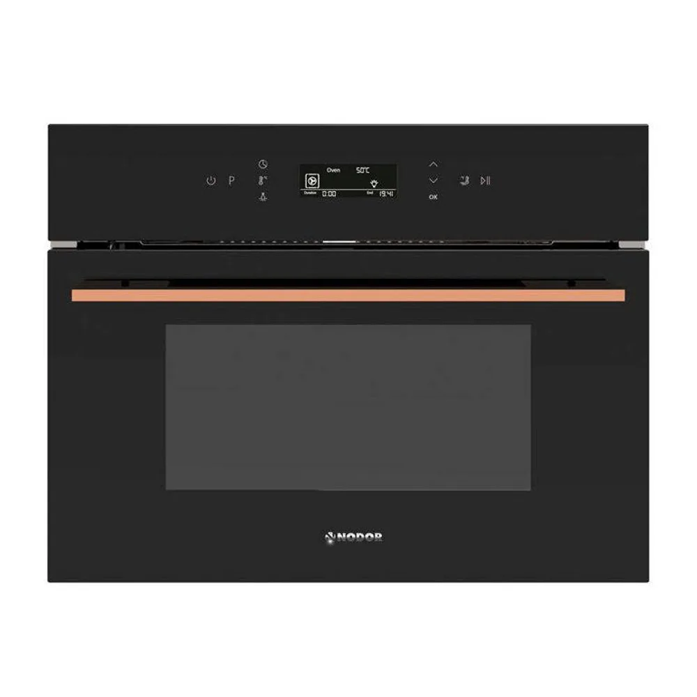 Nodor Beépíthető sütő NorChef MO-4800 CU Fekete üveg