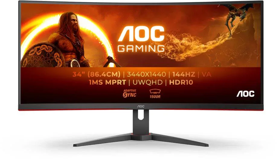 34" AOC CU34G2XE/BK Gaming