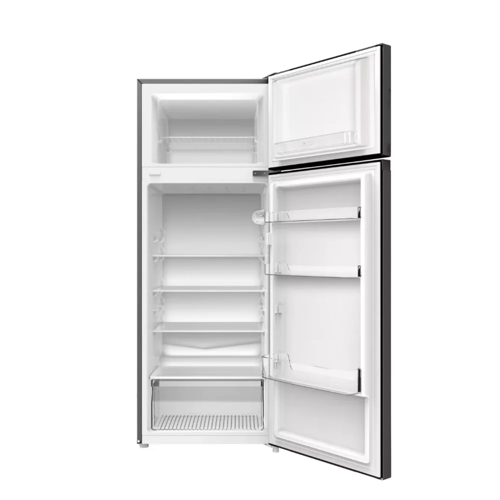 Hausmeister HM 3228E INOX felülfagyasztós kombinált hűtőszekrény