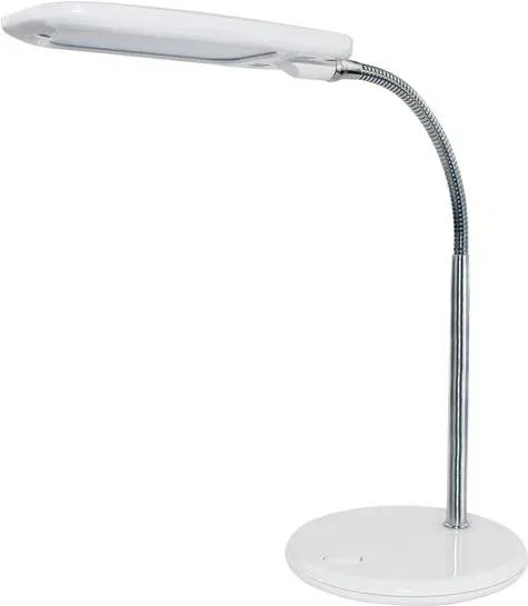 ACA Lighting BAZ LED asztali lámpa kapcsolóval 5W/230V/4000K/340Lm/120°/IP20, fehér