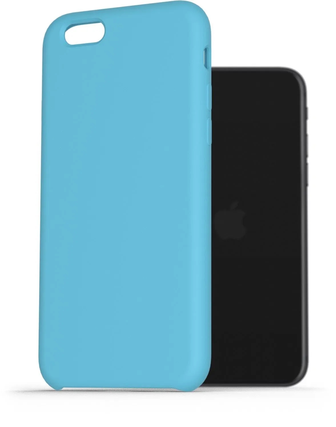 AlzaGuard Premium Liquid Silicone Case iPhone 7 / 8 / SE 2020 / SE 2022 kék tok