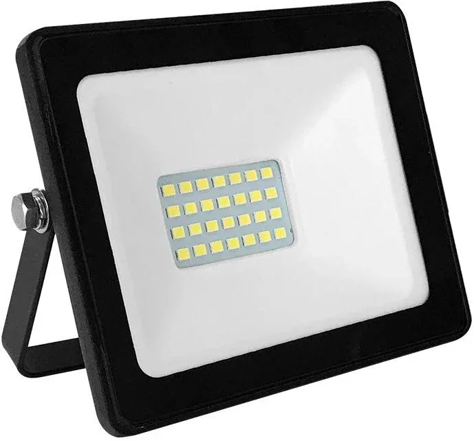 ACA Lighting Q LED kültéri reflektor, 10 W, 12-24 V DC, 6000 K, 880 lm, 110°, IP66, fekete