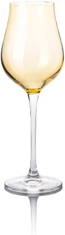 B.BOHEMIAN DION prosecco / pezsgőspohár szett - 250 ml, Yellow, 4 db