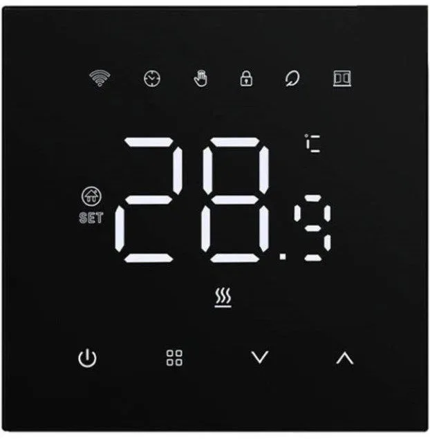 AVATTO WT410 16A Electric Heating Matter over WiFi Thermostat Black