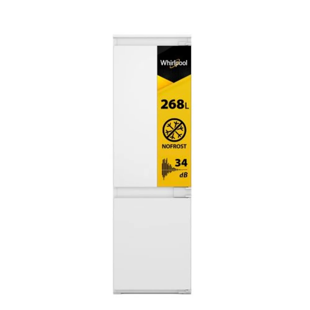Whirlpool WHC18D051A1 Beépíthető alulfagyasztós hűtőszekrény