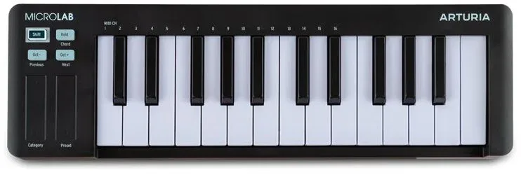 Arturia MicroLab Mk3 Black
