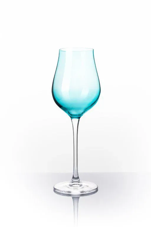 B.BOHEMIAN DION prosecco / pezsgőspohár szett - 250 ml, Blue, 4 db