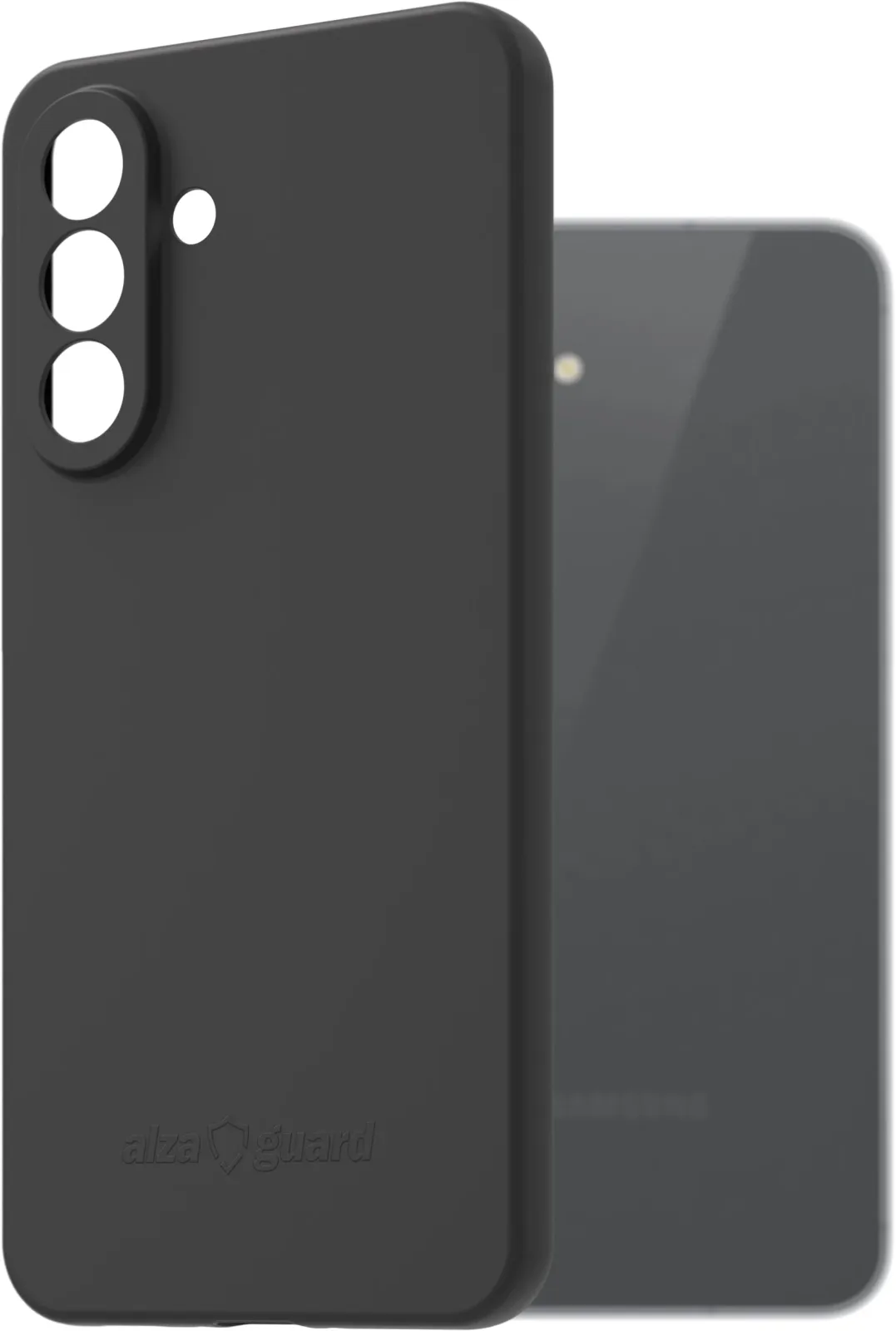 AlzaGuard Matte Case Samsung Galaxy A56 fekete TPU tok