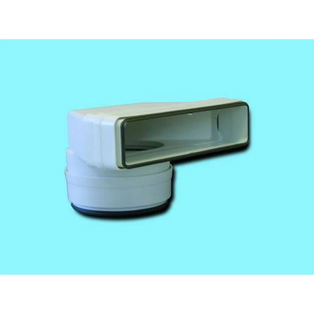 GONAL TP-1050ES átalakító 90°, NA125 55x220 Fehér