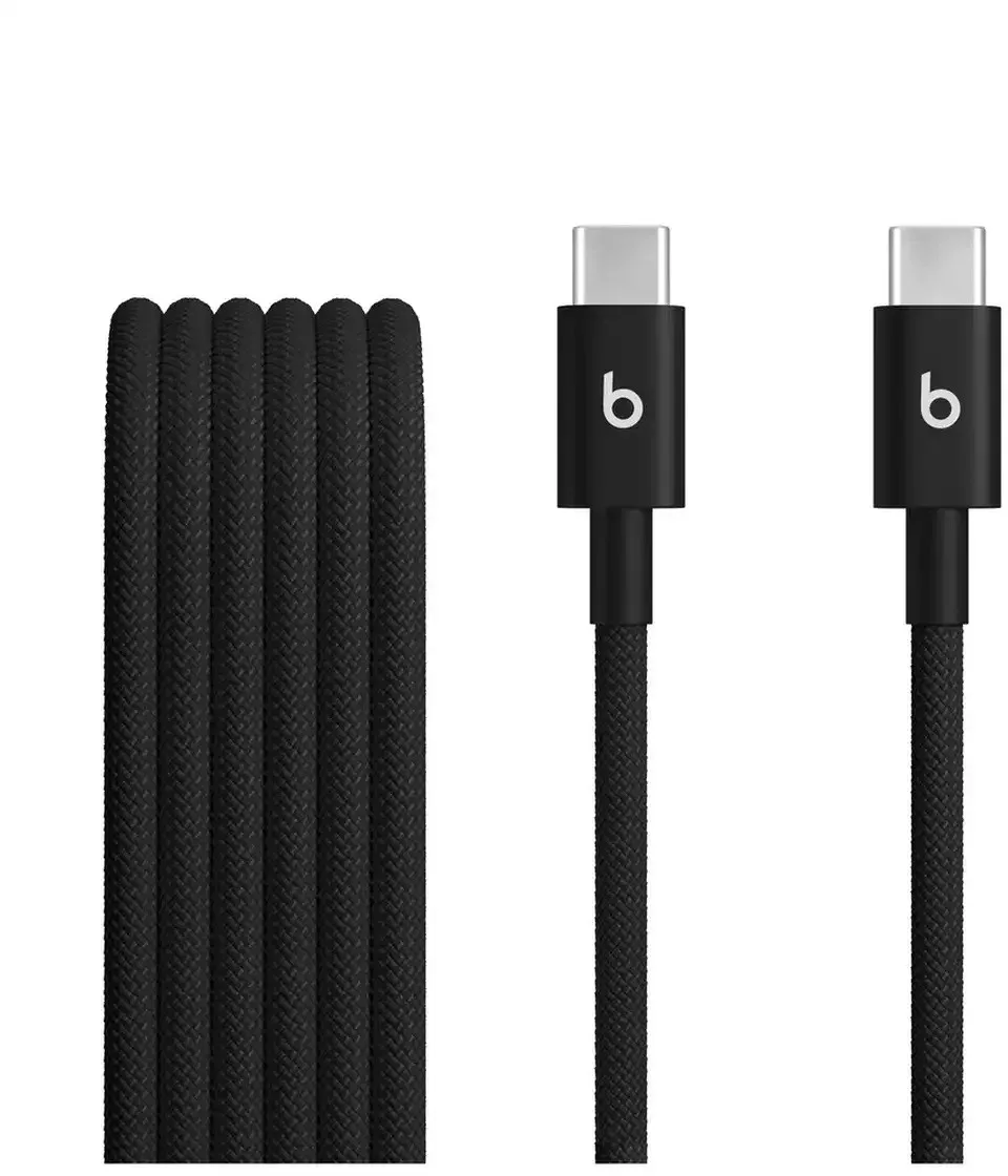 Apple Beats USB-C to USB-C Woven Cable (1.5m) - Bolt Black