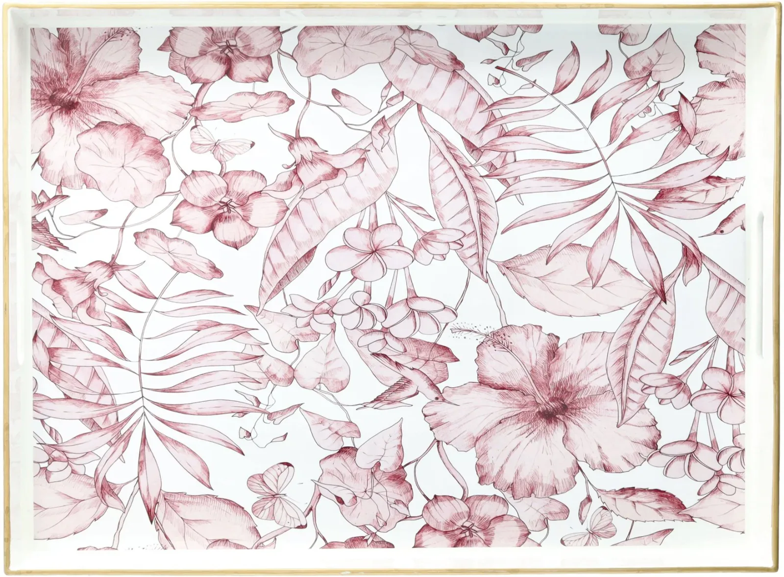 Andrea Fontebasso PARTY TIME, virágokkal 48 × 35 cm téglalap forma