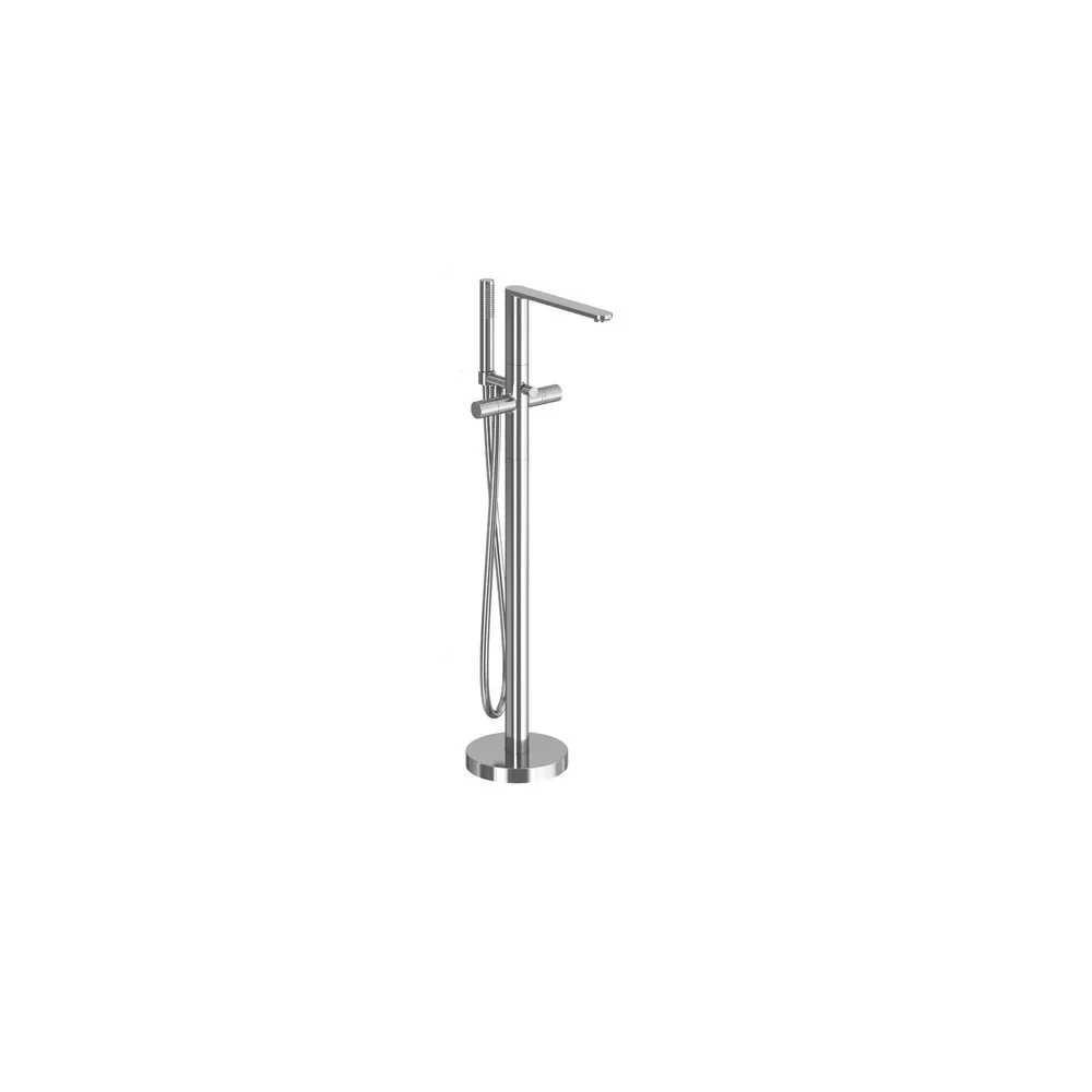 RAVAK X070456 Chrome II padlón álló csaptelep zuhanyszettel (R-box nélkül), króm CR II 080.00CR.RB07A