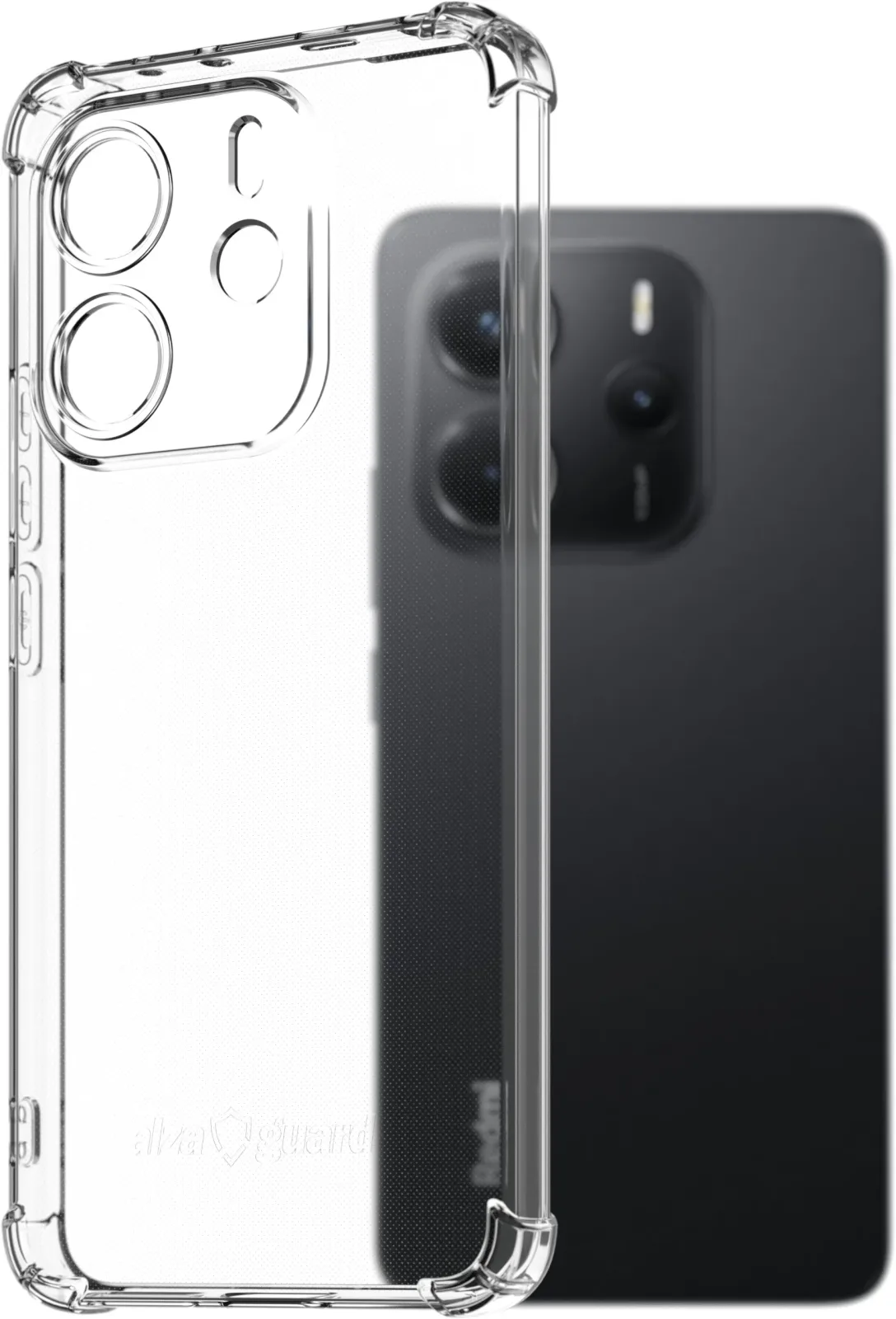 AlzaGuard Shockproof Case Xiaomi Redmi Note 14 4G átlátszó tok