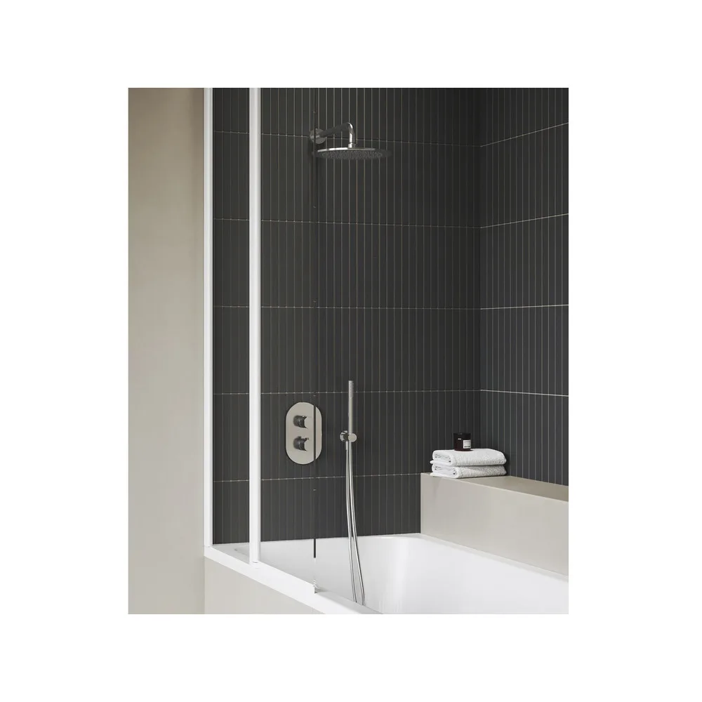 RAVAK X070455 Chrome II termosztátos 2-utas csaptelep, alaptest nélkül CR II 063.00CR.O2.RB071, króm