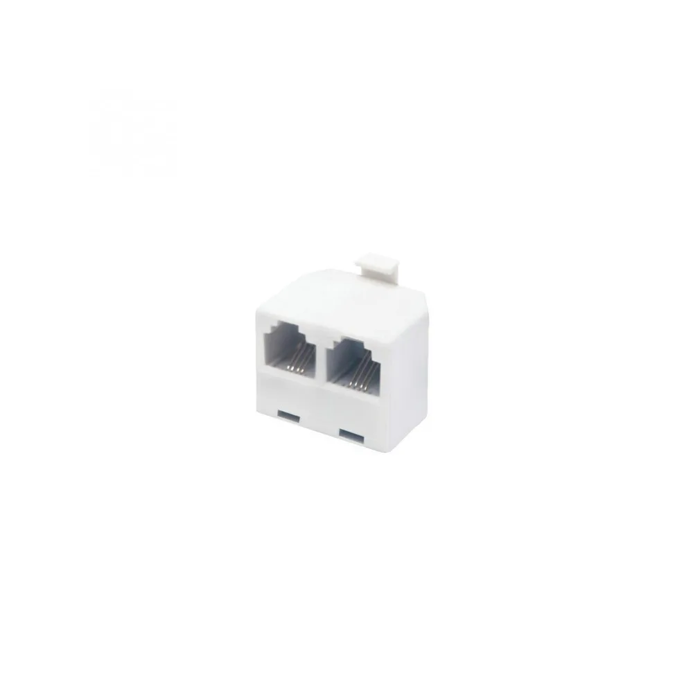 USE BLISZTER TS 16-2WH/X Tel.elosztó,6P4C, 1d-2a,fehér