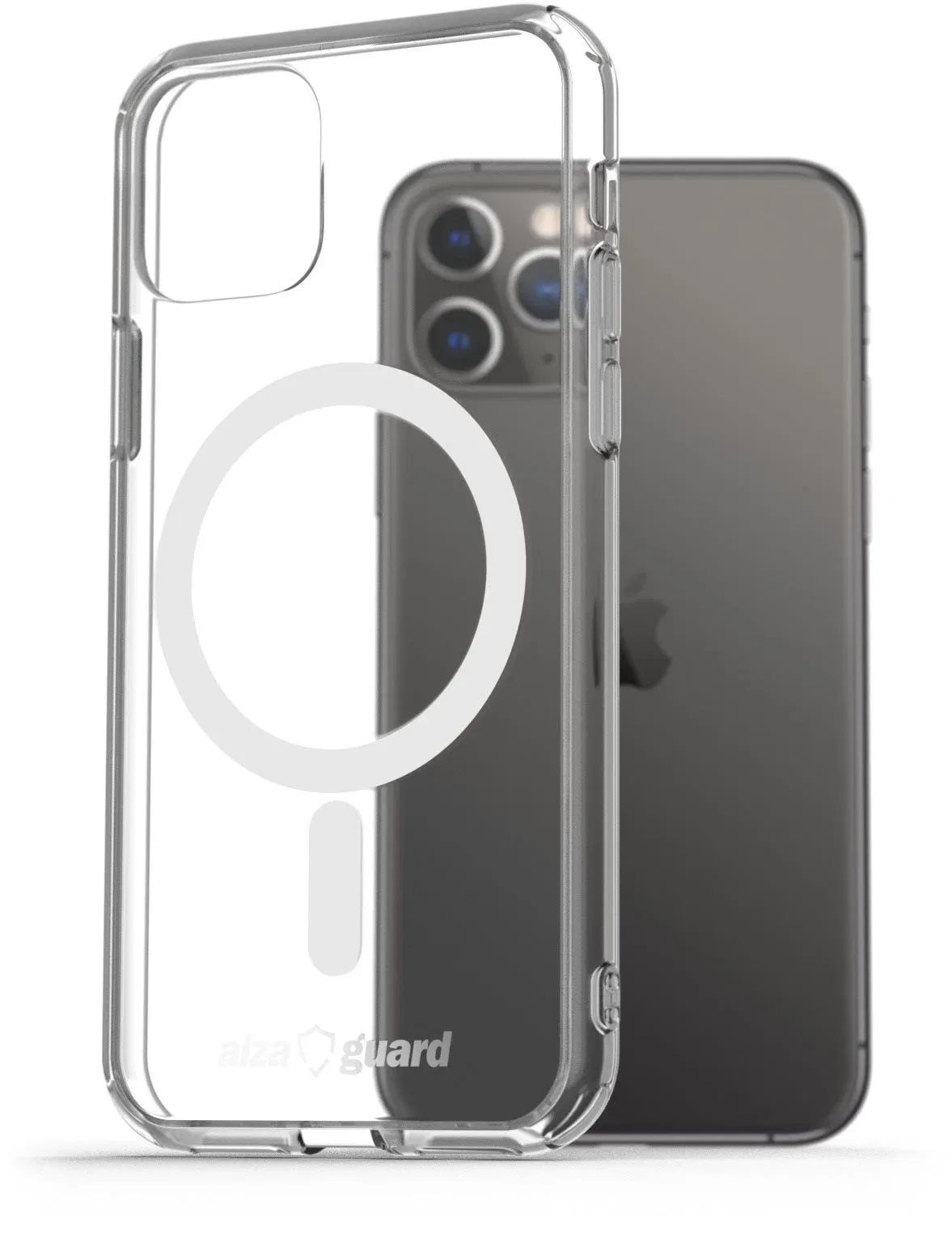 AlzaGuard Crystal Clear TPU Case Compatible with Magsafe iPhone 11 Pro tok