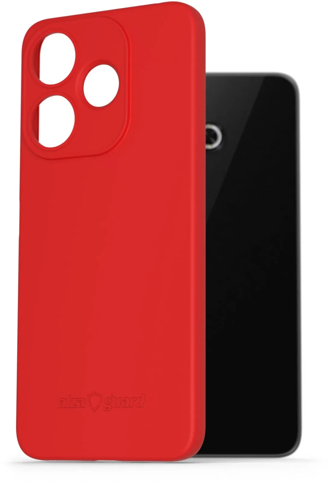 AlzaGuard Xiaomi Redmi 13 piros matt TPU tok