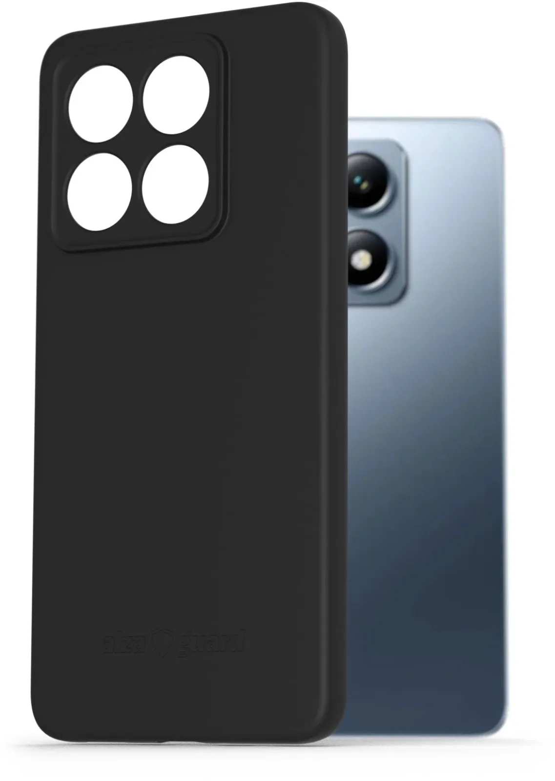 AlzaGuard Xiaomi 14T fekete matt TPU tok